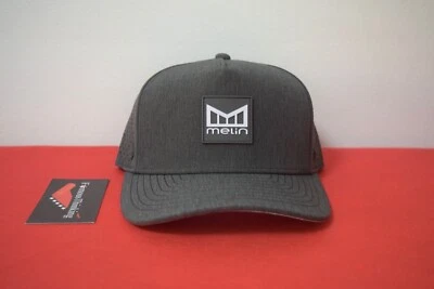 Melin Hydro Odyssey 堆叠灰色帽子 零售价格 冬季 秋季 非 PGA 高尔夫 — 第 1/4 张图片