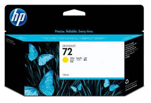 encre originale HP C9373A 72 jaune MHD 2019 article A - Photo 1/1
