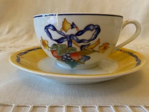 Bernardaud Limoges Tasse à Déjeuner en Porcelaine Modèle " Borghèse " - Imagen 1 de 18