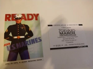 Corgi Forward March WW2 US Marine - Bild 1 von 6