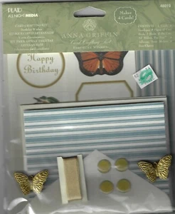 Plaid All NIght Media~Birthday Wishes #48019~Card Crafting Kit-  New - Picture 1 of 2