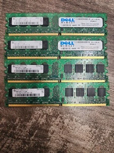 2GB (2x1GB) Infineon DDR2 PC2-4200 240P DIMM 533Mhz Memory HYS64T128020HU-3-7-A - Picture 1 of 1