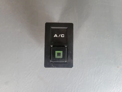 🚘 Nissan D21 1986-1994 camioneta pickup Pathfinder carrocería dura botón de interruptor de aire acondicionado OEM Foto 1 de 3