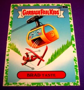 2021 TOPPS Garbage Pail Kids Go On Vacation "BRAD TASTE" #85b Green Border - Picture 1 of 1
