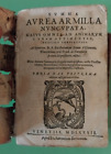 1582 Bartolommeo Fumo SUMMA AUREA ARMILLA NUNCUPATA CASUS OMENS AD ANIMARUM...
