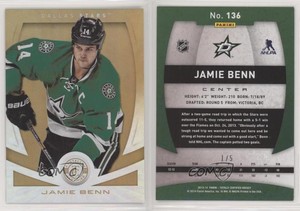 2013-14 Totally Certified Mirror Platinum Gold /5 Jamie Benn #136