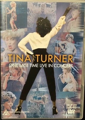 Tina Turner One Last Time In Concert DVD 2000 - image 1 of 2