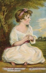 PC67751 La edad de la inocencia. Sir Joshua Reynolds. Mezcla y Stock - Imagen 1 de 2