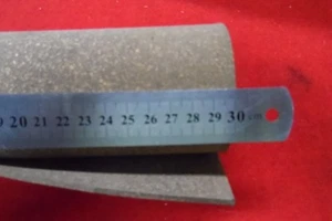 GASKET SHEET CORK NEOPRENE 1000 x 300 x 3.2 MM CARBY GEARBOX SUMP OIL RESISTANT  - Bild 1 von 5