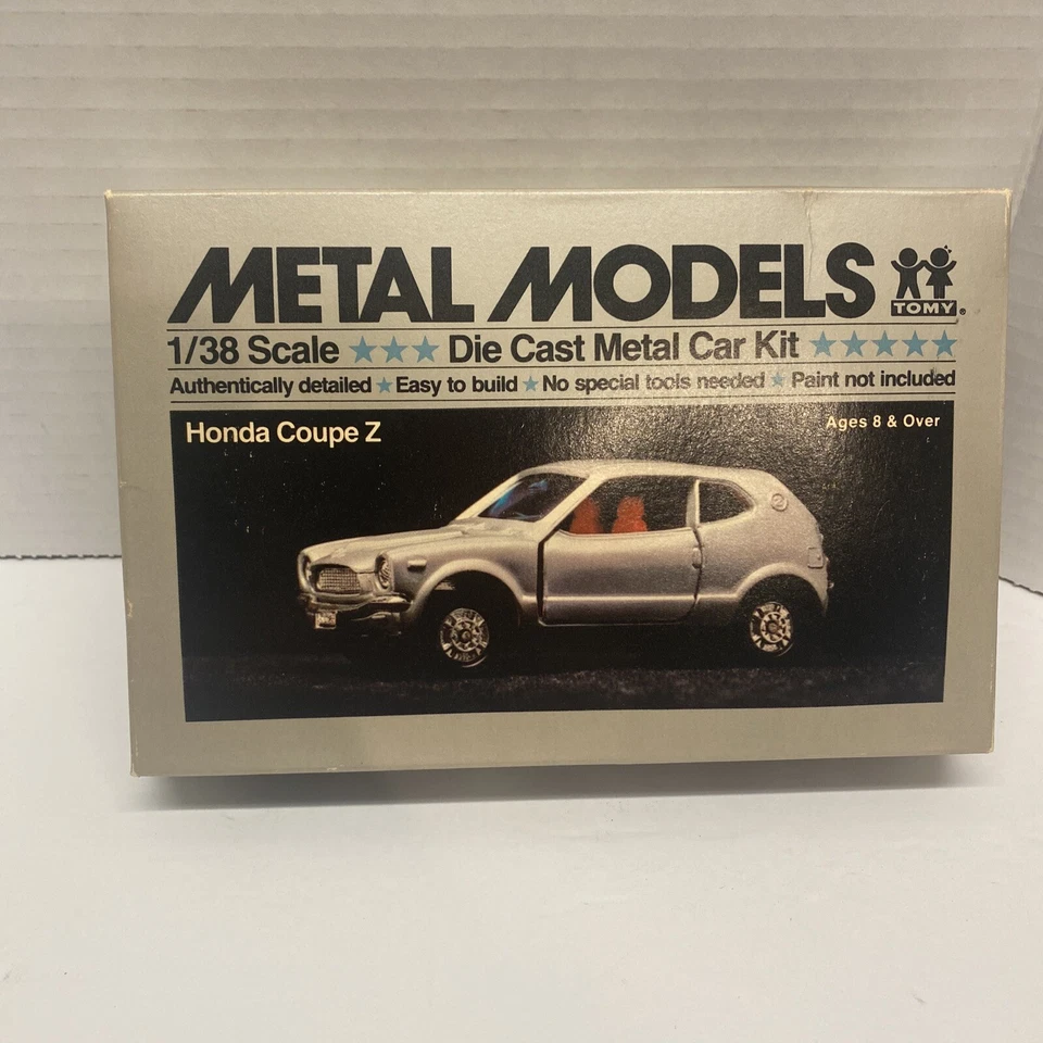 rare TOMY Tomica 8514 HONDA COUPE Z 1/38 assembled metal model kit New In Box - Image 1 of 3