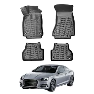 Floor Mats for Audi A5 2007-2016 | Custom Fit Floor Mat Black - Picture 1 of 7