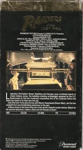 Raiders Of The Lost Ark Special Collector's Series VHS 1986 Preowned - Picture 1 of 3