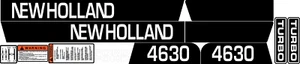 4630 New Holland Tractor Decal Set - Picture 1 of 1