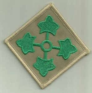 4° DIVISIONE FANTERIA ESERCITO AMERICANO PATCH FORT CARSON COLORADO USA SOLDATO GUERRIERO - Foto 1 di 2