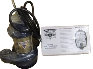 Pro Series S3033-DFC2 - 1/3 HP Cast Iron / Stainless Steel Submersible Sump P... - Picture 1 of 10