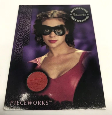 2003 Charmed Power of Three Pieceworks Costume Card PW5 Alyssa Milano/Phoebe - Image 1 of 4