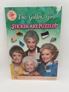 Golden Girls Gift! Stickers Puzzles Trivia Quotes Pictures & More! Brand NEW - Foto 1 di 2