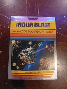 Nova Blast by Imagic (ColecoVision, 1983) Game cartridge w/manual - Tested/Works - Bild 1 von 5