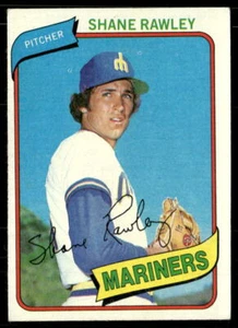 Shane Rawley 1980 Topps #723 Seattle Mariners Baseball Card - Imagen 1 de 2