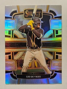 Leo De Vries - 2024 Select Prizms Silver Rookie Card - Bild 1 von 2