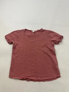 Crewcuts Shirt Girls Large 10-11 Pink Short Sleeve Top Youth Kids J.Crew - Picture 1 of 6