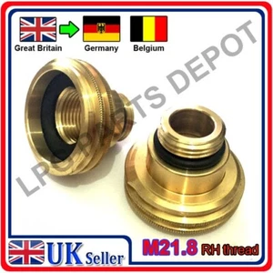 Adaptador de punto de llenado de coche GLP Autogas ACME UK a ALEMANIA BELGIA IRLANDA SUIZO - Imagen 1 de 6