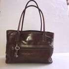 FOSSIL LONG LIVE VINTAGE 1954 Weekender - Large Brown Leather Bag