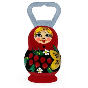 Doll Wooden Bottle Opener - Bild 1 von 3
