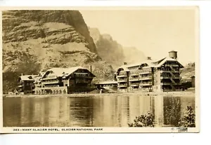 Hotel in Glacier National Park-Montana Vintage 1924 RPPC Real Photo Postcard - Picture 1 of 2