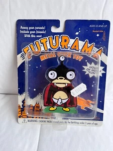 Nuevo en Caja 2001 Rocket USA Futurama Metal Click Juguete Serie Recortadora - Imagen 1 de 5