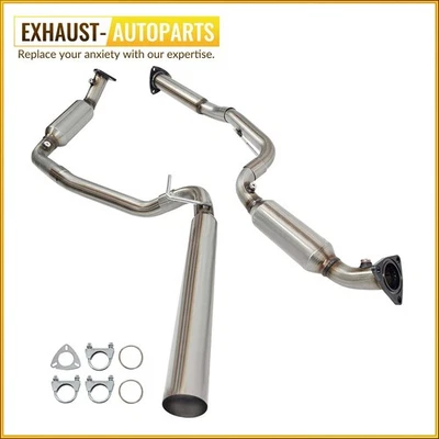 Left&Right Catalytic Converter for 2006-2010 Chevrolet Express 2500/3500 4.8/6.0 Foto 1 de 4