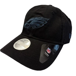 Philadelphia Eagles Mütze schwarz New Era 9Twenty NFL Baseballmütze Damen verstellbar - Bild 1 von 18