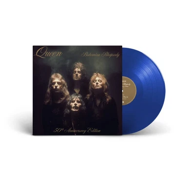 QUEEN - BOHEMIAN RHAPSODY - 12" P/S 50TH ANNIVERSARY BLUE VINYL REISSUE - 2025 - Image 1 of 4