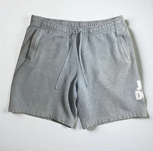 Nike Just Do It Men's Fleece Lounge Shorts Gray Size XXL - Picture 1 of 12