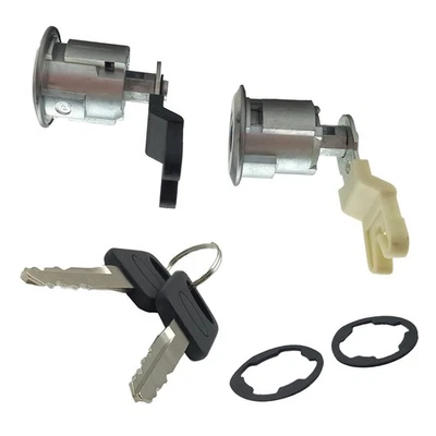 For Ford Aerostar E-150 E-250 Ranger Mazda Mercury 2x Door Lock Cylinder & Keys Foto 1 de 4