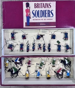Britains: Very Rare Boxed Set 2097 - French Foreign Legion & Arabs. c1955 - Picture 1 of 11