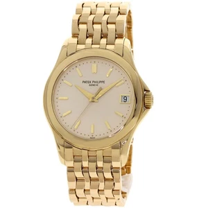 PATEK PHILIPPE Calatrava Watches 5107/1J-001 K18 Yellow Gold/18K Yellow Gold... - Picture 1 of 24