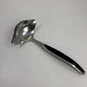 Mid century Modern Marquest Serving Ladle Gravy Spoon Japan Stainless Starburst - Picture 1 of 7