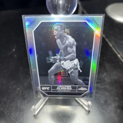 2024 Topps Chrome UFC Negative Refractor #86 Jailton Almeida - Image 1 of 2