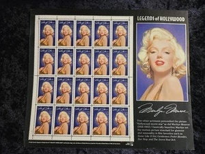 Marilyn Monroe - Legends Of Hollywood Postage Stamps - Picture 1 of 3