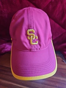 USC Trojans Cappello Berretto Uomo Regolabile Nike Dri Fit Featherlight Strapback Adulto - Foto 1 di 6