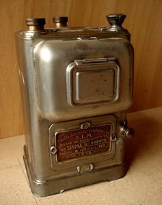 SELTENER ZÄHLER 1935 GASMESSGERÄT SIGMA WAPPEN SAVOYEN MAILAND SIEGEL KÖNIGREICH - Bild 1 von 12