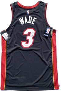 d wade signed jersey