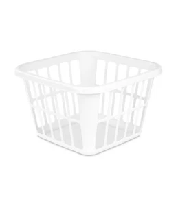 Laundry Basket White 1.25bu - Picture 1 of 4