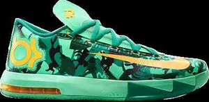 Nike KD VI "Ostern" hell luzidgrün Turnschuhe Herrengröße 8,5/Damengröße 10 - Bild 1 von 11