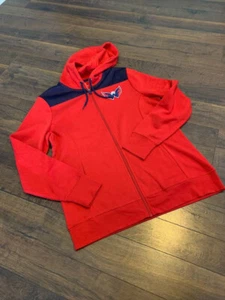 NHL WASHINGTOM CAPITALS women's, zippered hoodie, red, MEDIUM, New w/o tags - Picture 1 of 1