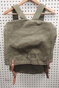 Vintage 50er/60er Jahre FSS schwerer Canvas & Leder Fieldpack Rucksack Forest Service - Bild 1 von 14
