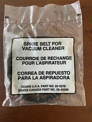 Correa de repuesto Kenmore para aspiradora Sears EE. UU. Nº de pieza 20-5275 - Nuevo Foto 1 de 2