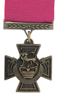 F/ TAILLE BRONZE MASSIF BRONZE MASSIF BRITANNIQUE VICTORIA CROSS médaille de galanterie SUPERBE QUALITÉ V.C.