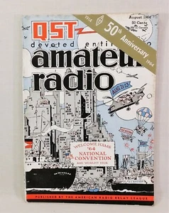 QST Amateur Radio Magazine - August 1964 Vol. 48 No. 8 ARRL  - Picture 1 of 6